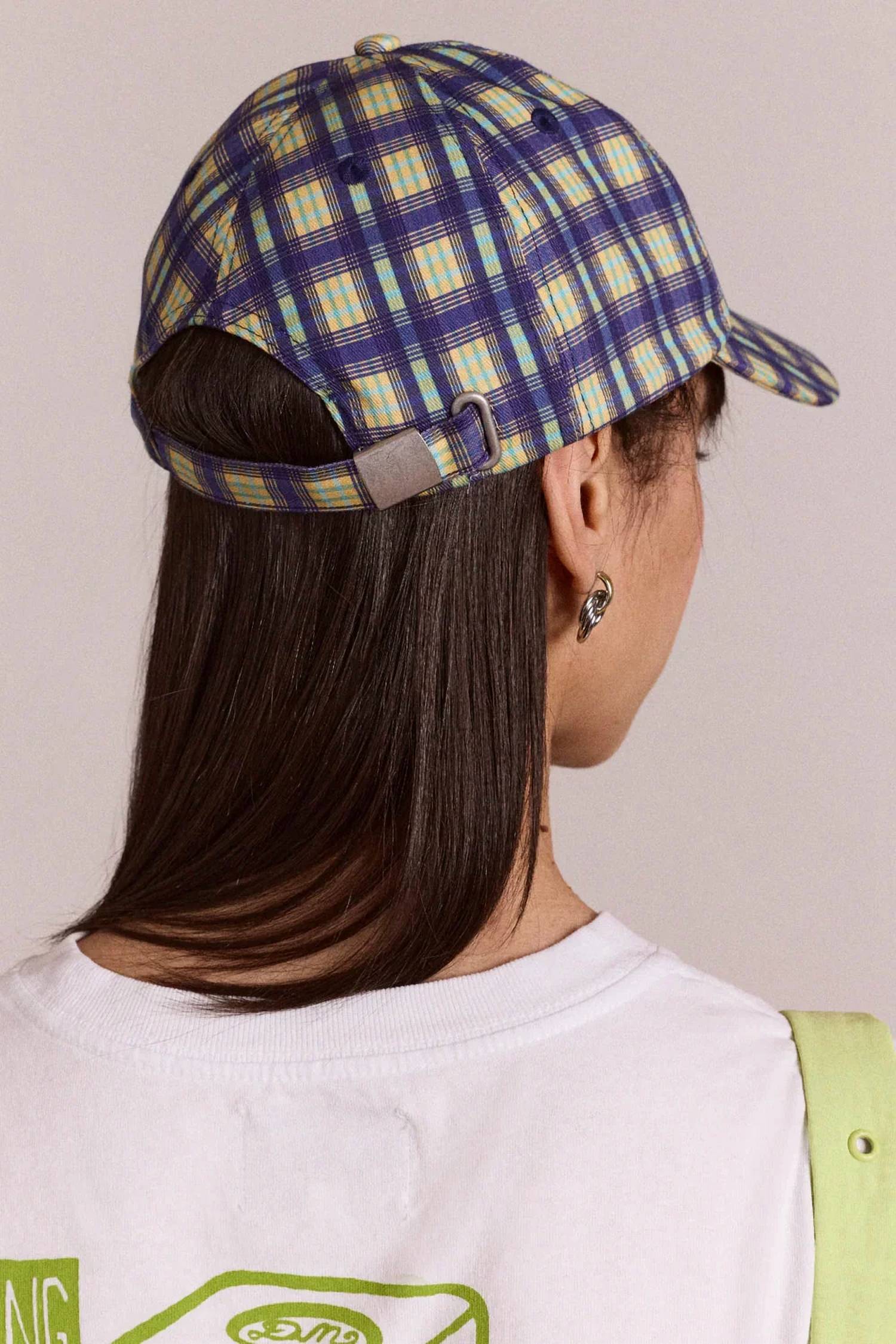 Damson Madder - Women's Tomboy Check Cap