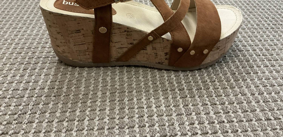 Bussola - Women's Finda Strappy Wedge Sandals