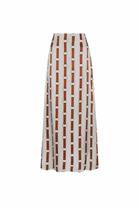 Juan De Dios - Carlota Satin Silk Maxi Skirt