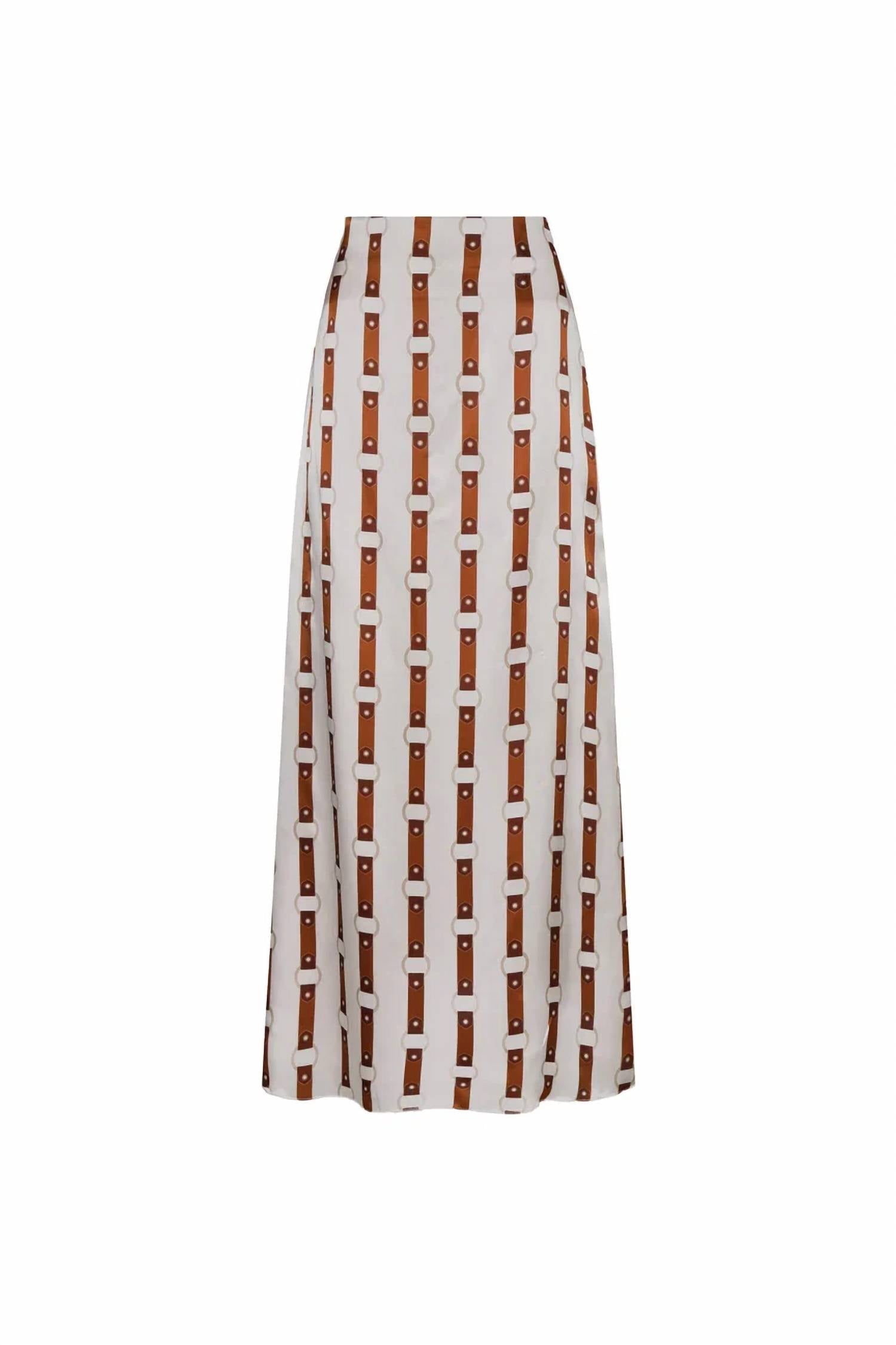 Juan De Dios - Carlota Satin Silk Maxi Skirt