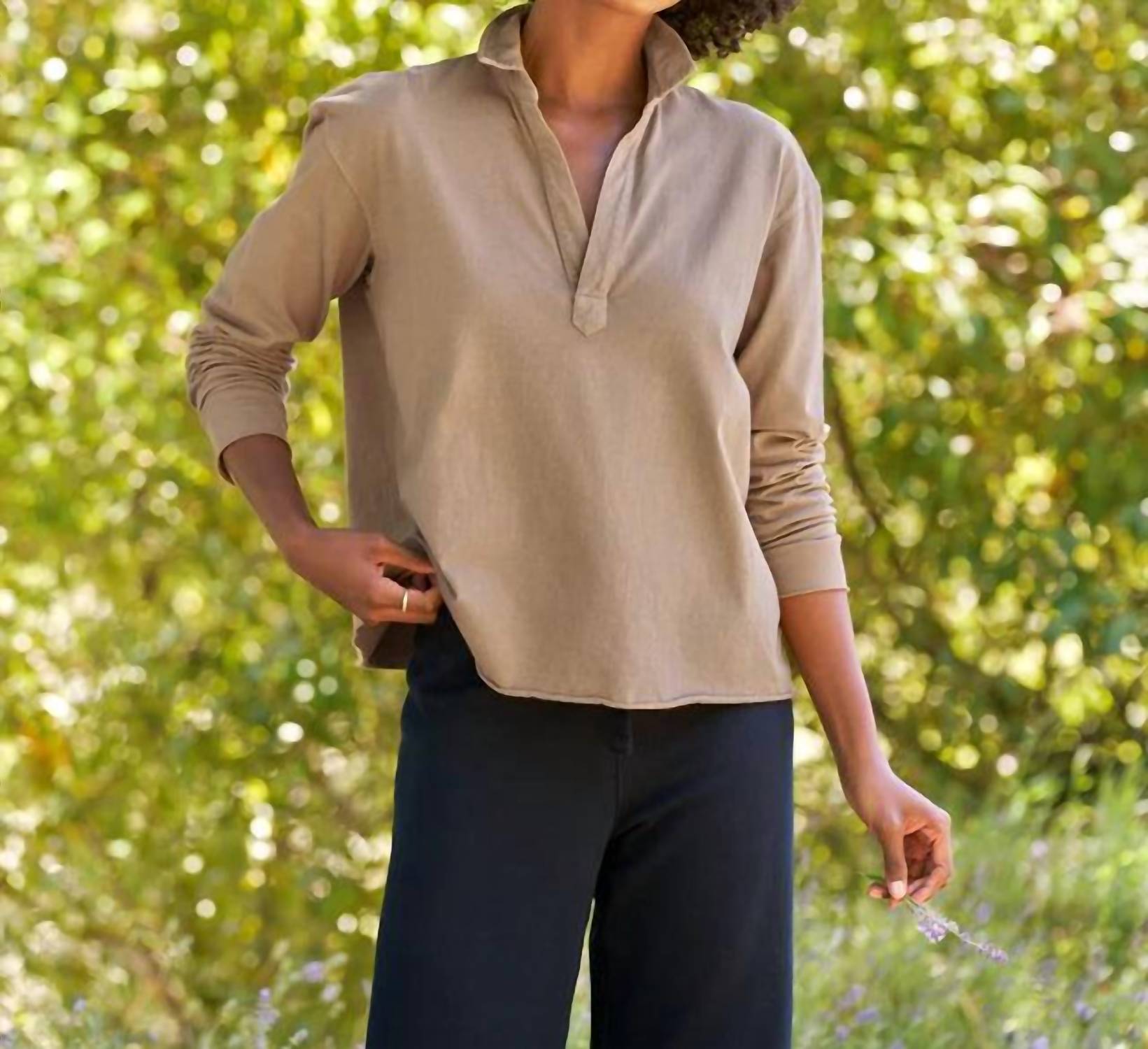 Frank & Eileen - Patrick Popover Henley Top