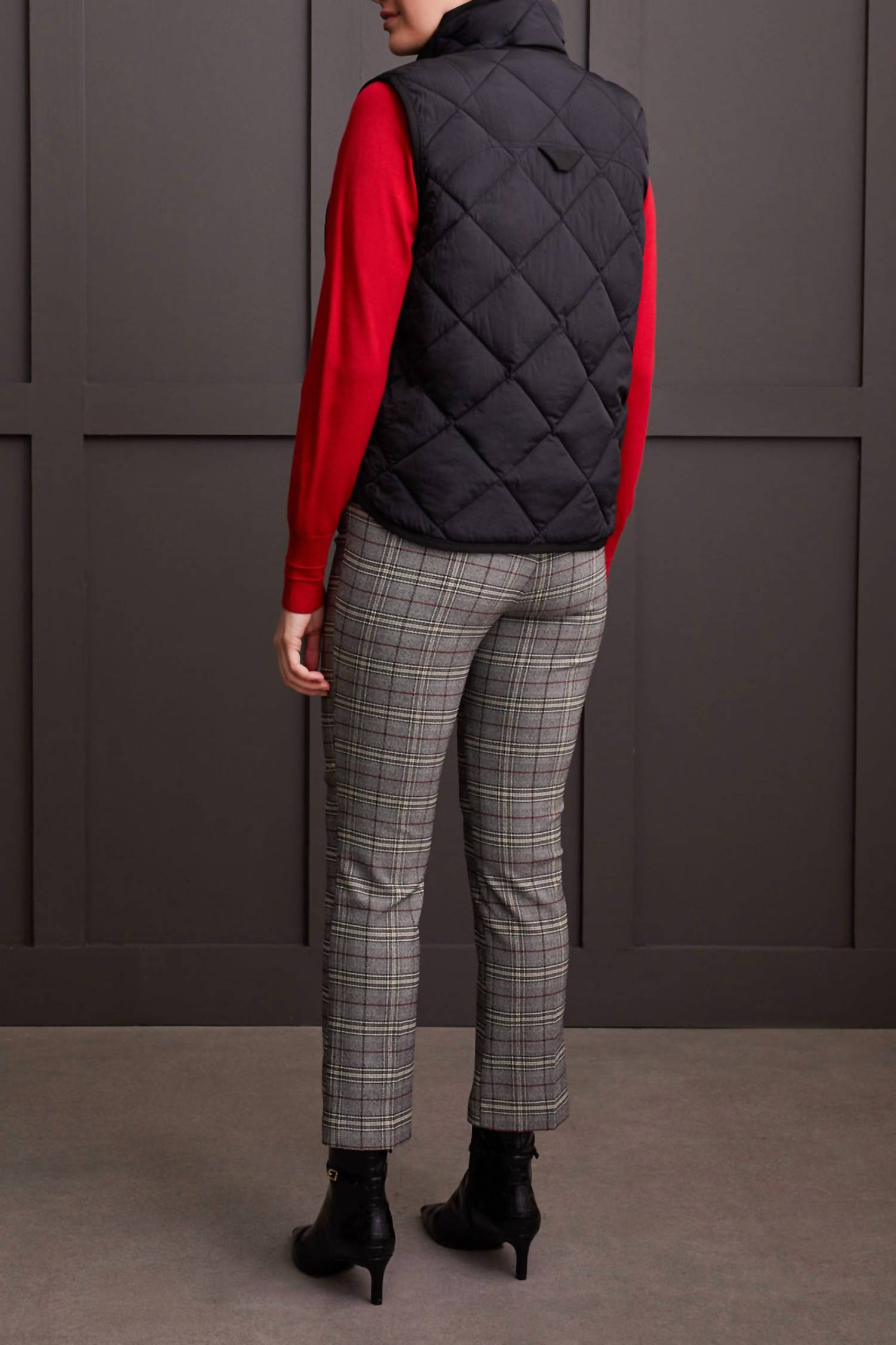 Tribal - Quilted A-line Puffer Vest