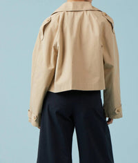 Sophie Rue - Sydney Cropped Trench Jacket