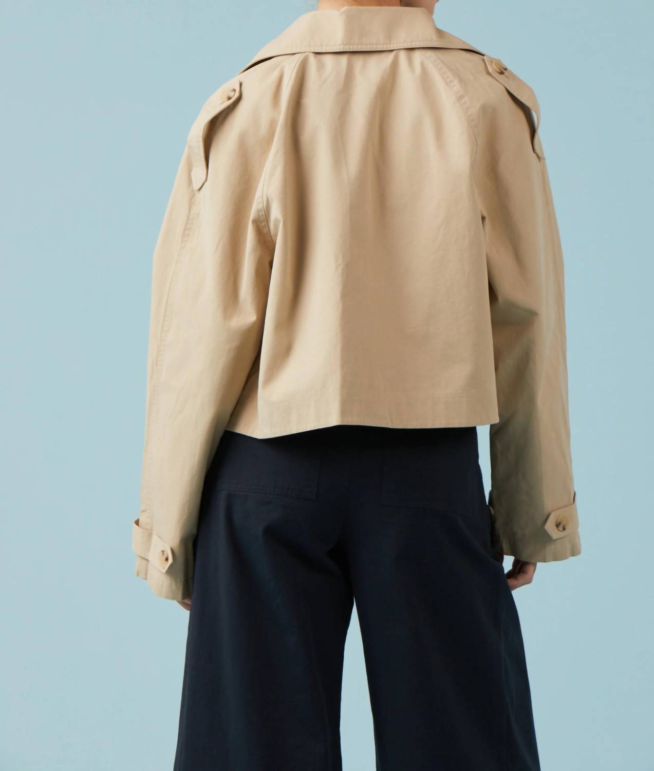Sophie Rue - Sydney Cropped Trench Jacket