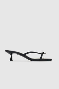 ANINE BING Women's Jackie Heel in black - women's sandal - detail view