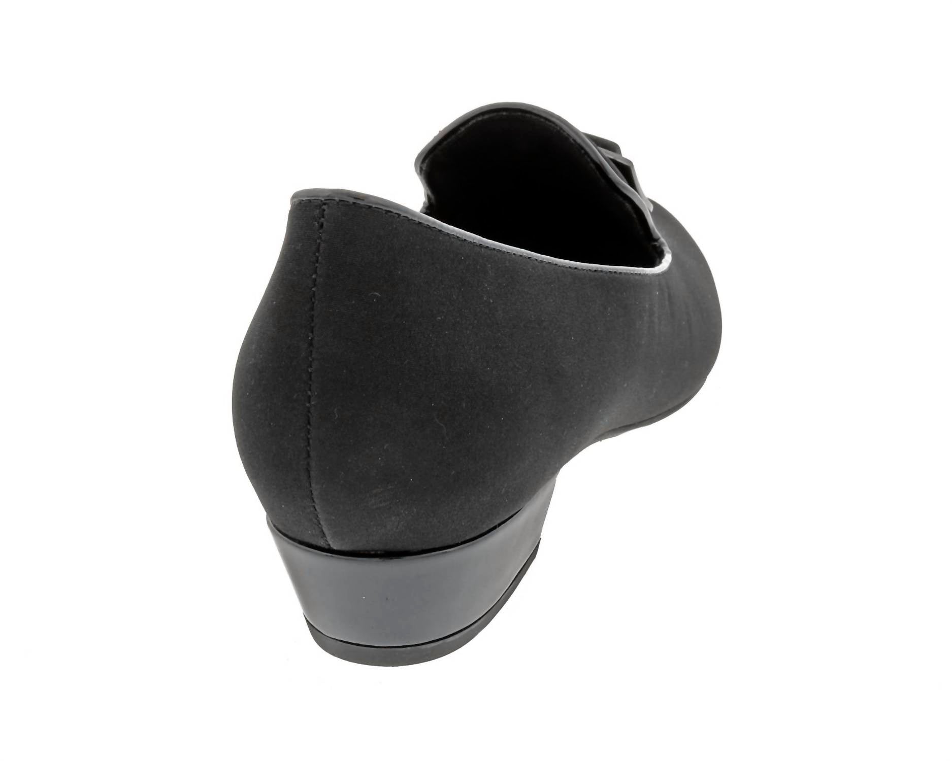 Ros Hommerson Women's Treasure Shoe in black suede - women's heels - alternate view