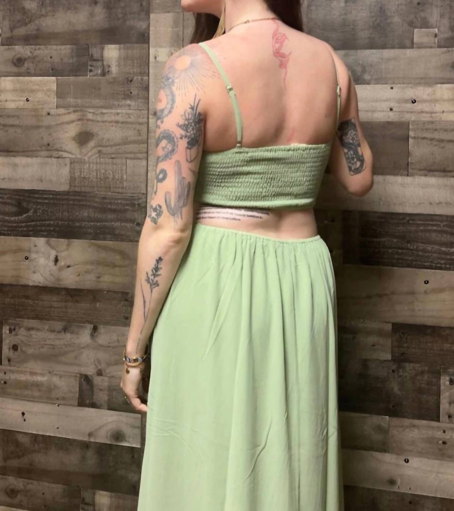 Promesa - Calliope Lace Cutout Maxi Dress