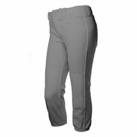 Rip-It Women's 4-way Stretch Pro Softball Pants in grey - women's pants