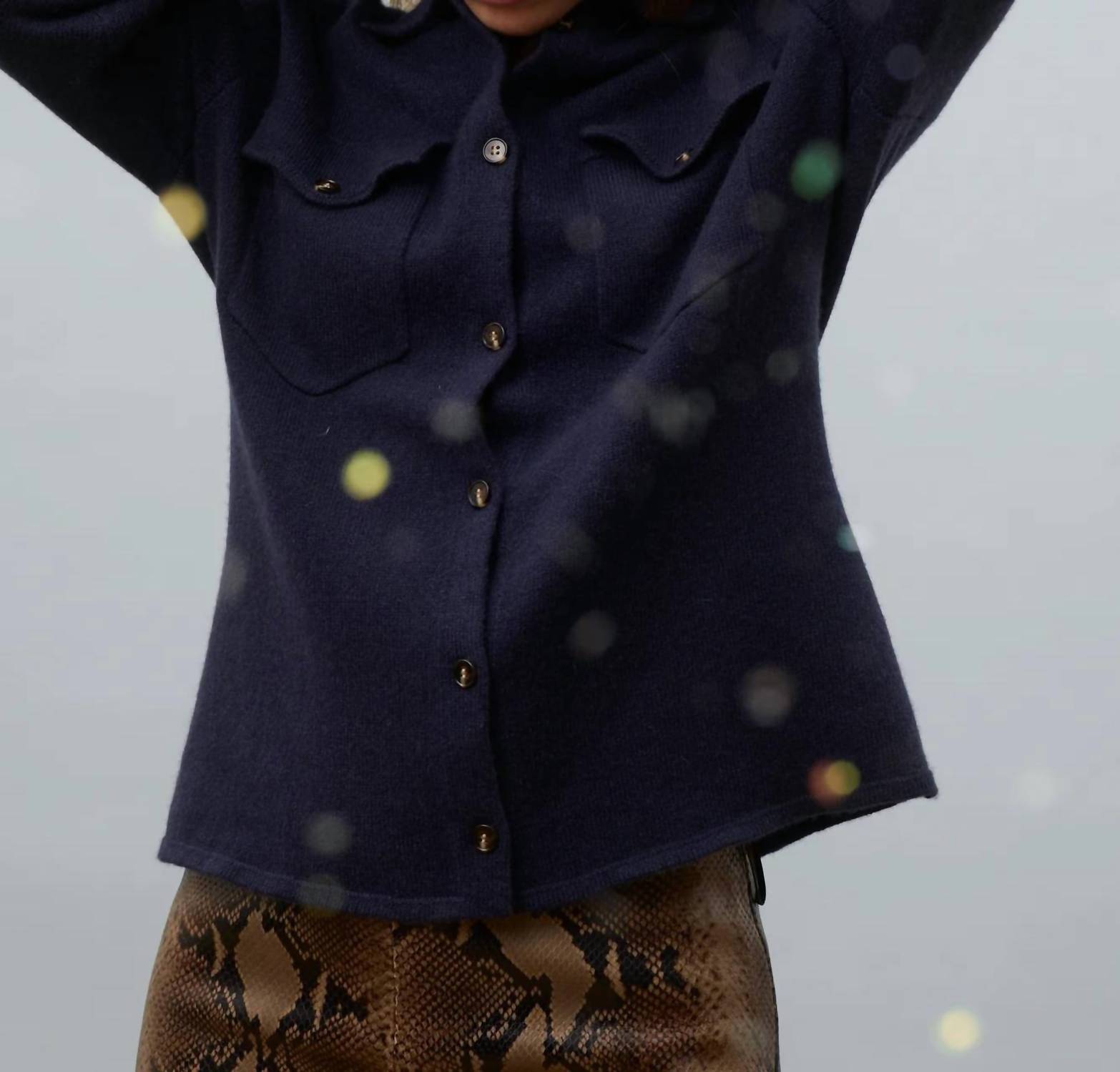 Powder Puff Collection - Cashmere Work Shirt