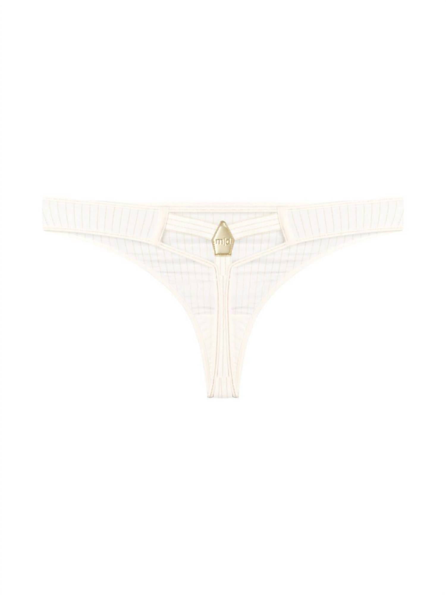 marlies dekkers Women's Gloria Thong in pristine - women's intimate