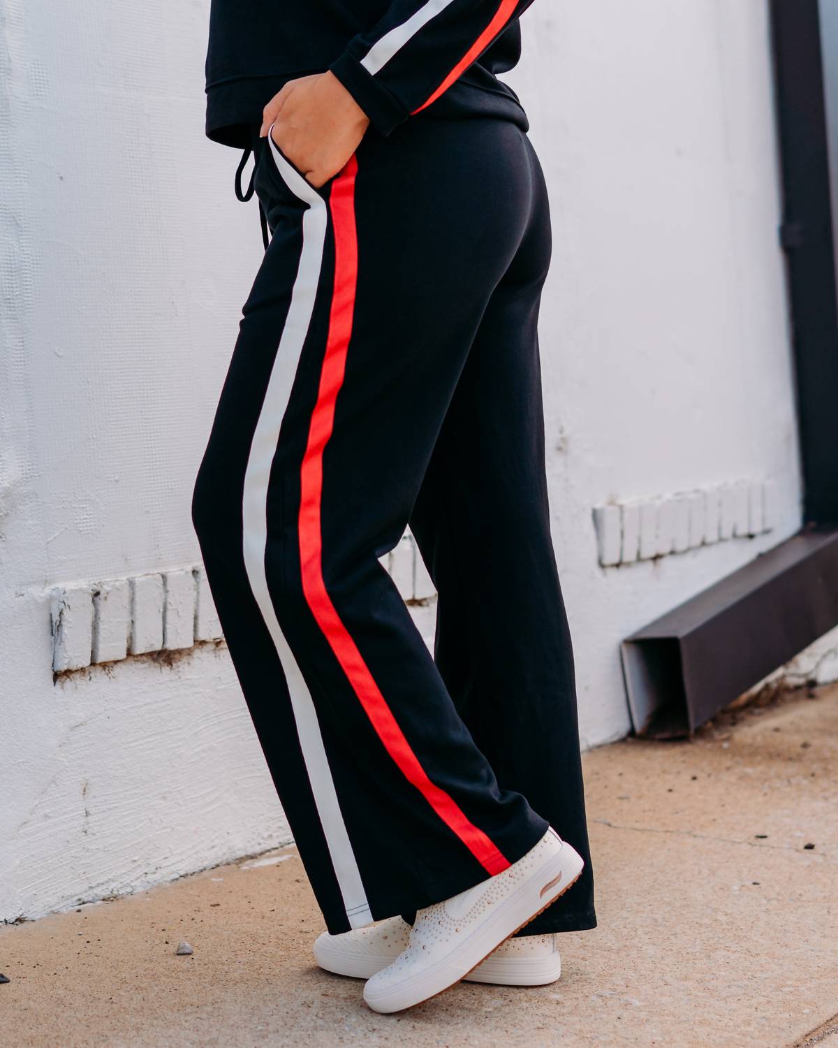 Jodifl - Striped Side Track Pant