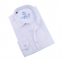 Eight X - Triangular Button Down Jacquard Shirt