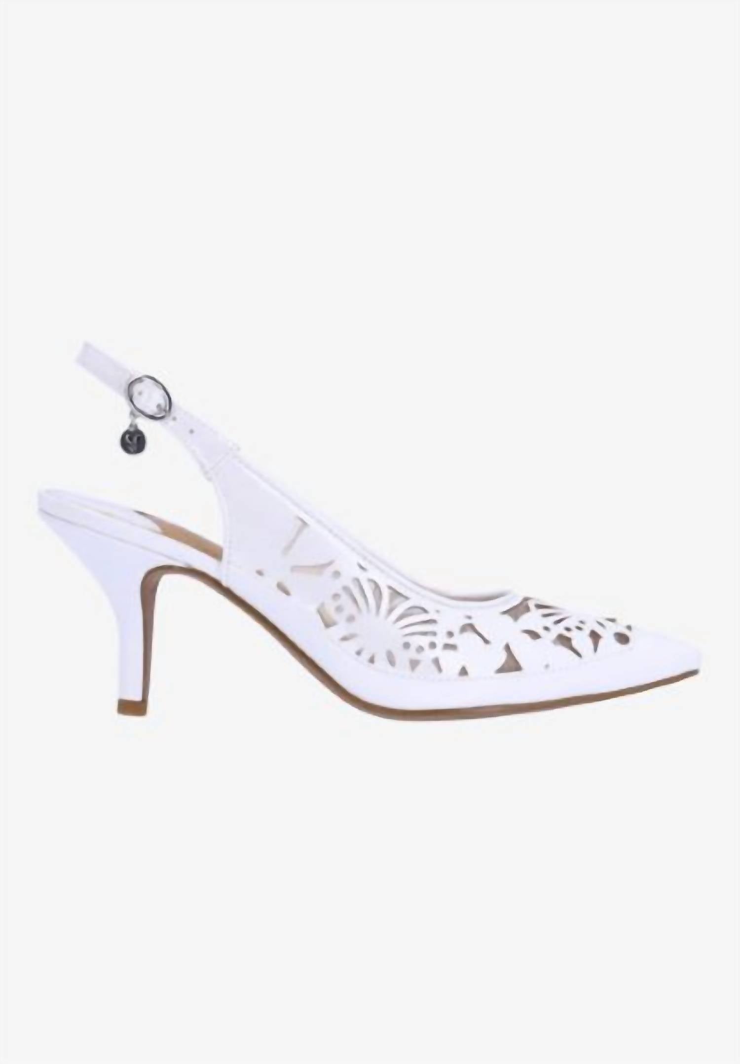 J. Renee - Women's Vanani Sling Back Pumps