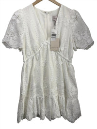 Adelyn Rae - Women's Gigi Floral Eyelet Mini Dress