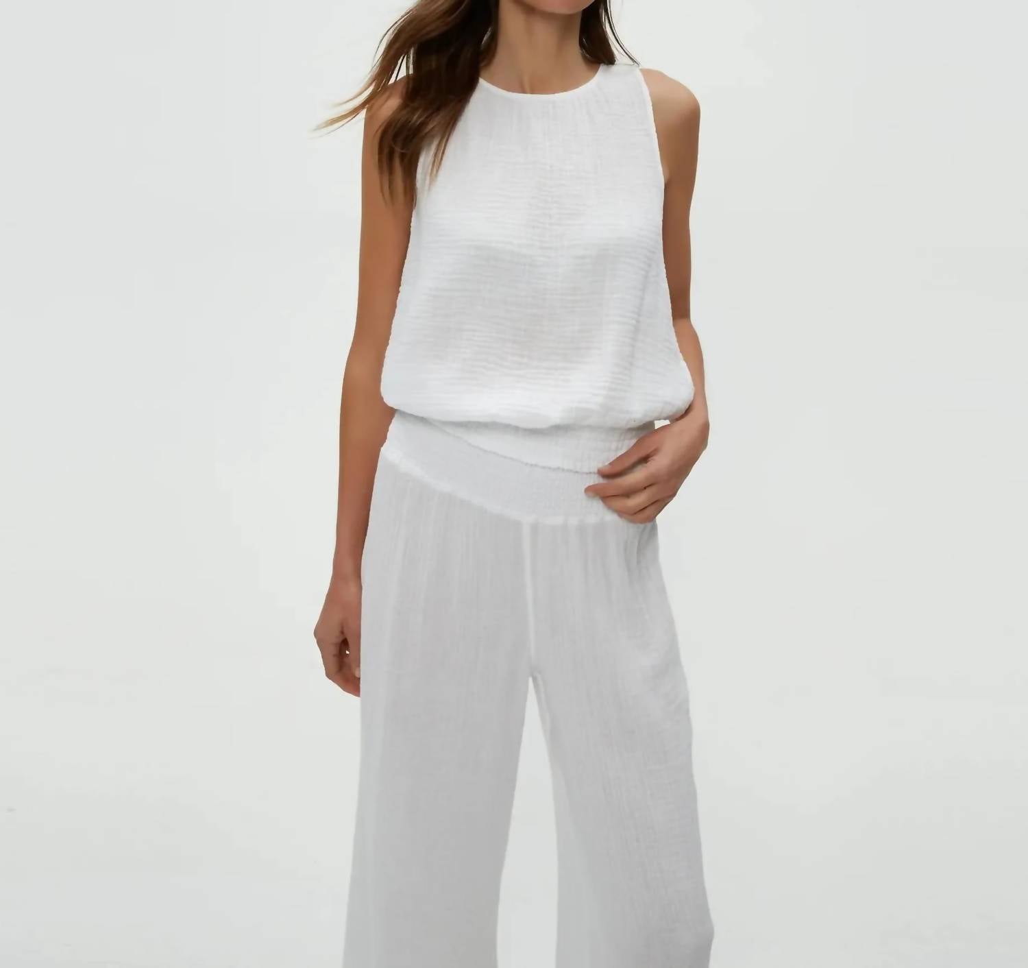 Michael Stars - Janelle Tie Neck Tank Top