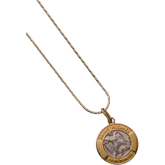 &Livy - Saint Michael Necklace - Snagged & Bagged
