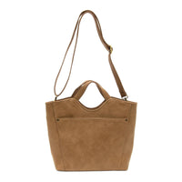 Joy Susan Women's Liz Medium Tote Bag in tan - women's bag - detail view