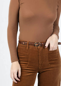 Frame - Le Slim Palazzo Modernist Pocket Corduroy Pants