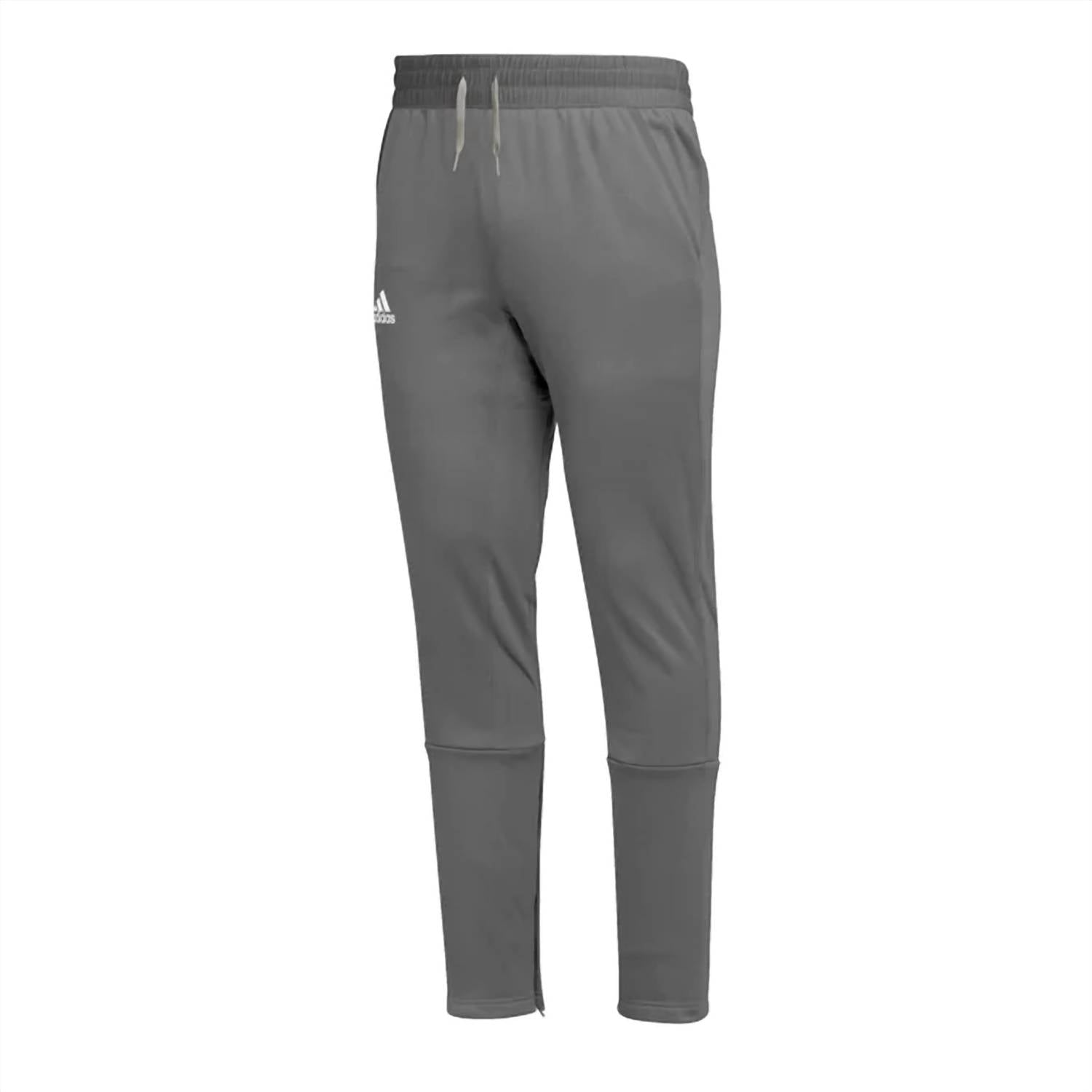 adidas Men's Team Tapered Pant in grey - men's pants