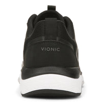 VIONIC Women's Walk Strider Sneaker in black charcoal - women's sneaker - alternate view