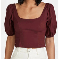 Staud - Modern Puff Sleeve Top