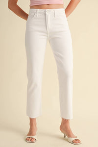 Just Black Denim - High Rise Vintage Straight Jeans