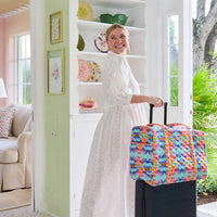 Laura Park Women's Travel Duffle Bag in antigua smile - women's bag - alternate view
