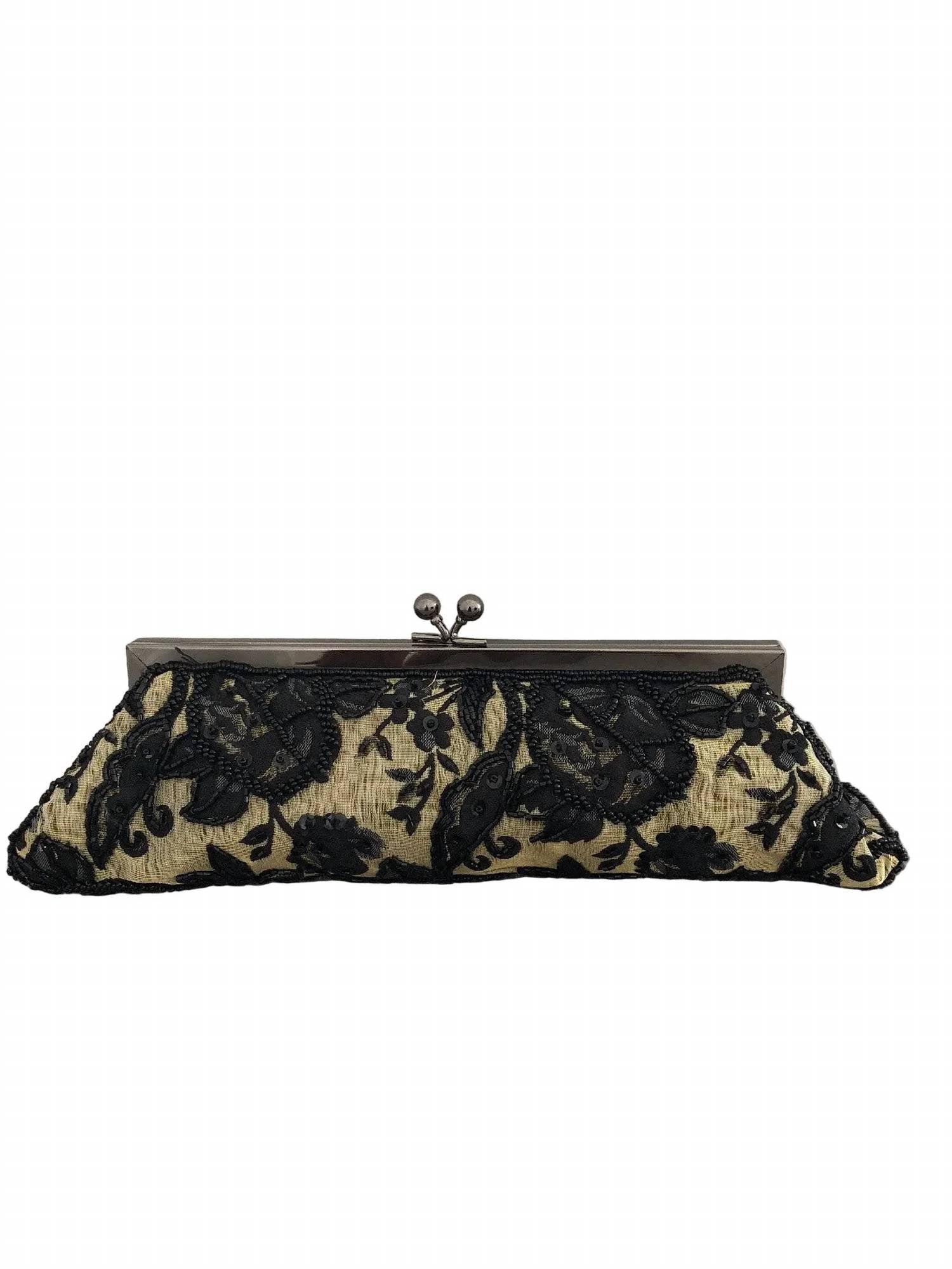 Carlo Fellini - Women's Beaded Clutch Bag