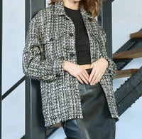 Labiz Fashion - Oversize Tweed Jacket