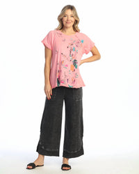 Jess & Jane - Mineral Washed Gauze Cotton Top
