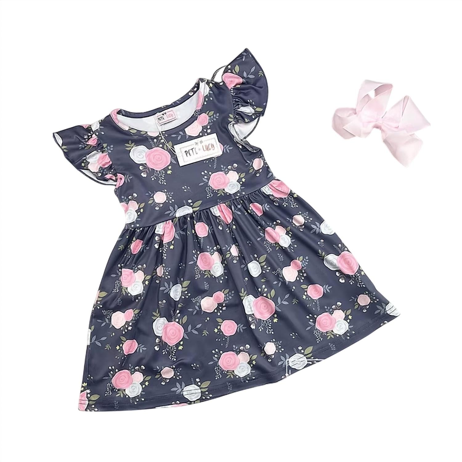 Pete + Lucy - Girls Floral Dress