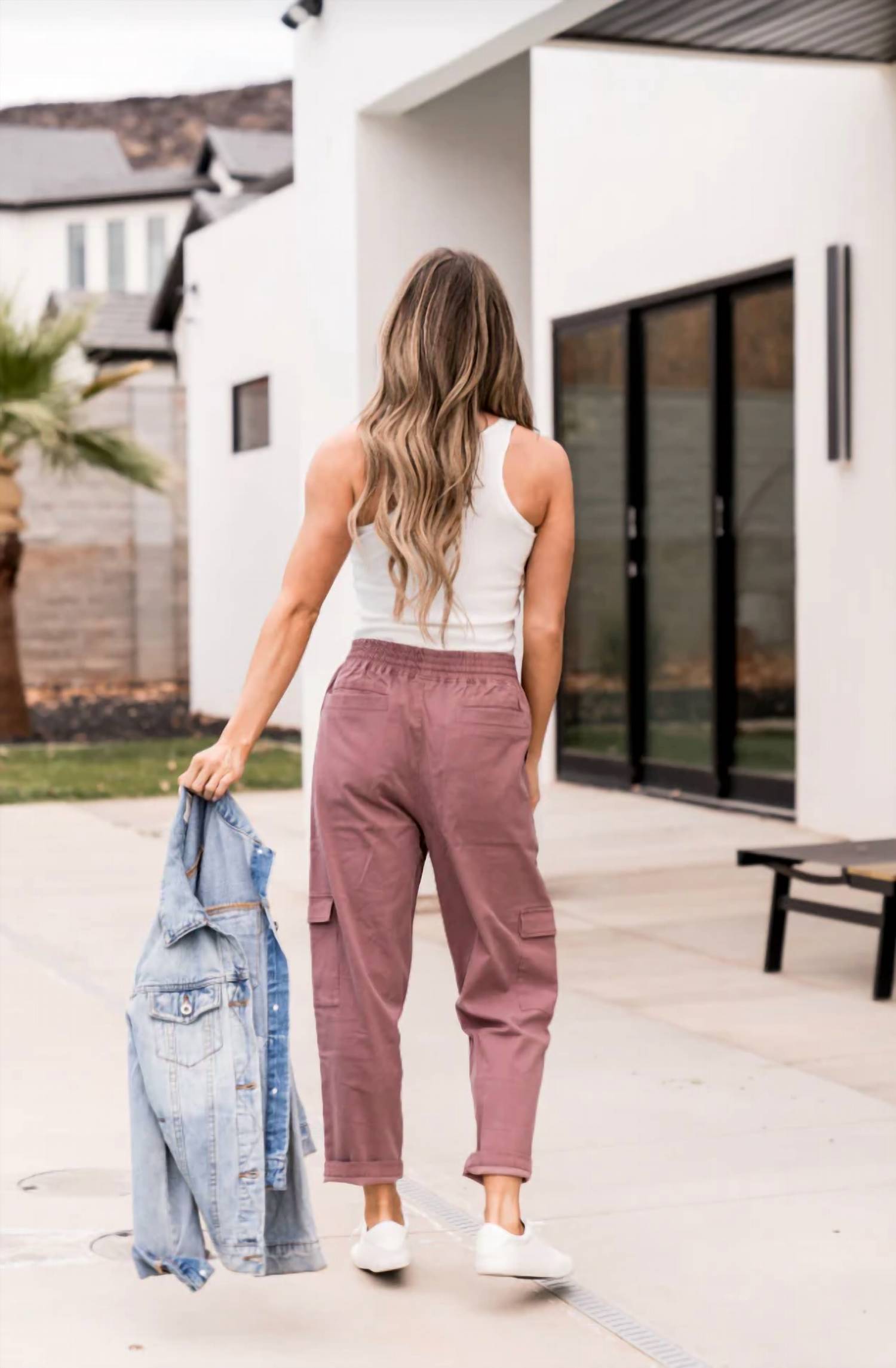 Ampersand Ave - Cargo Crop Pants
