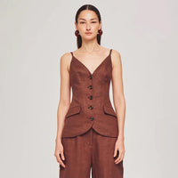 Ronny Kobo - Oliver Linen Vest