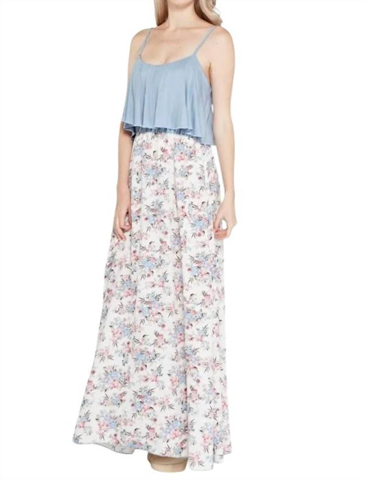 Wing - FLORAL TANK MAXI DRESS