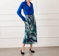 Karen Kane - Bias Cut Midi Skirt