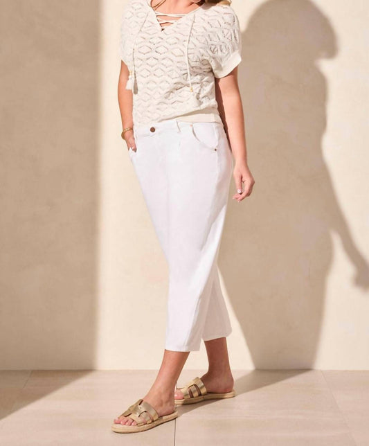 Tribal - Audrey Girlfriend Barrel Crop Jeans