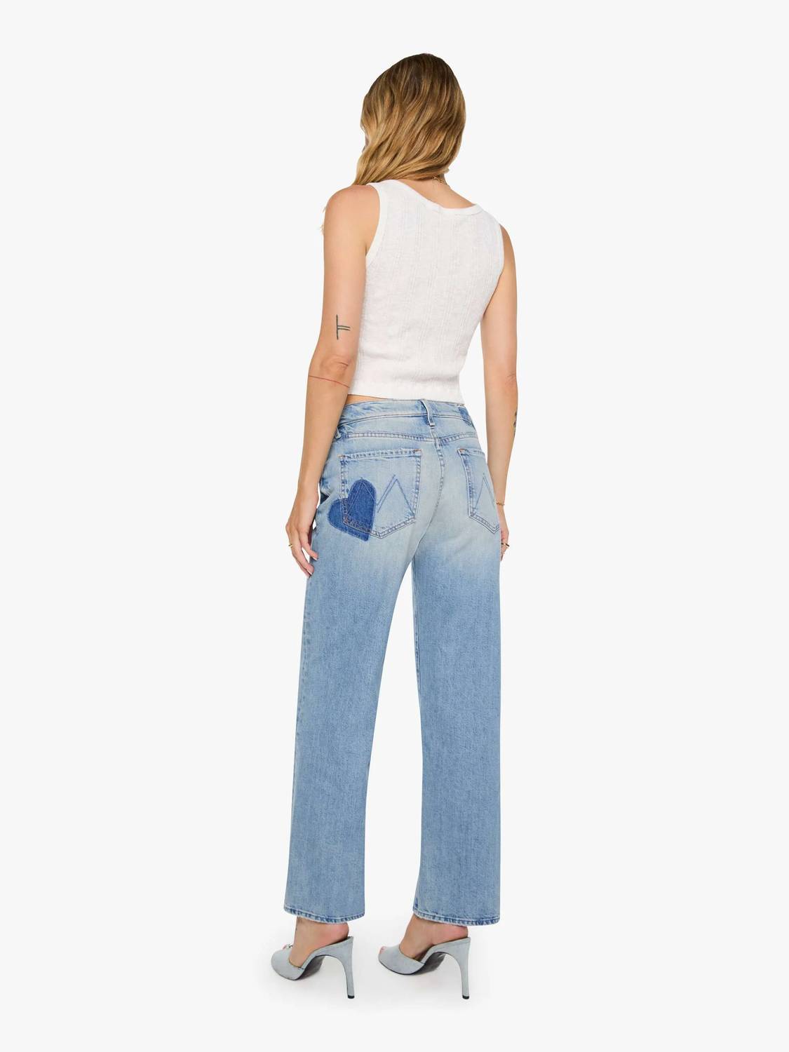 Mother - The Mid Rise Rambler Zip Skimp Jeans