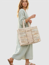 Elektra'S Workshop - Women's Handmade Tassel Tote Bag
