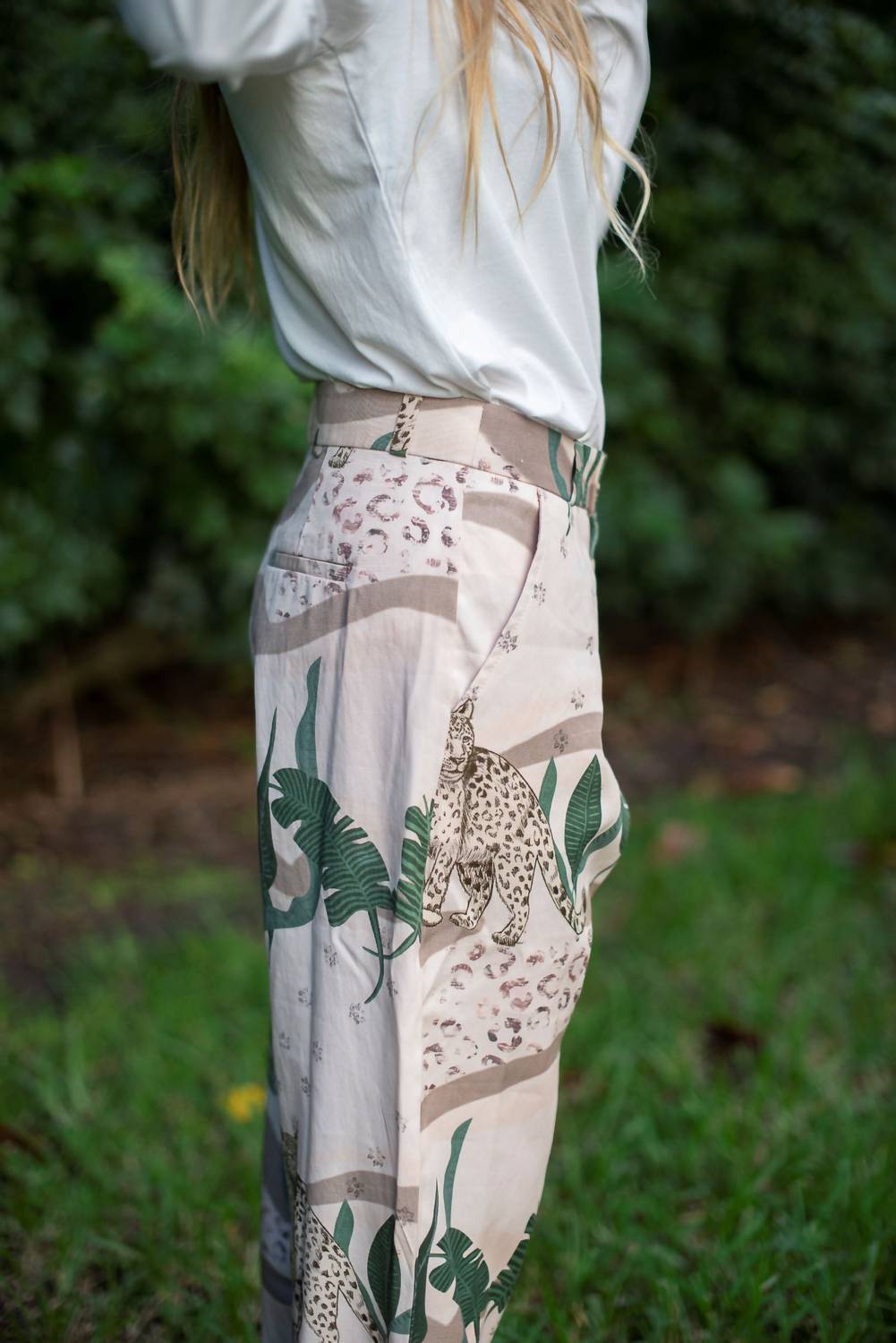 Pant in Jungle d' Amour