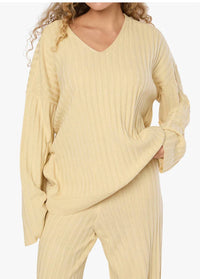 We Wore What - Oversized V Neck Sweater