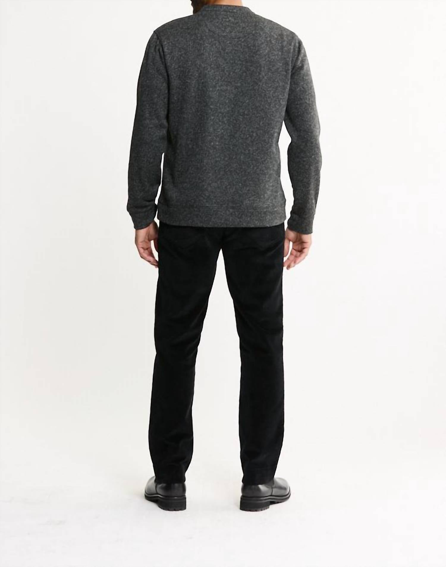 Jachs New York - Stretch Fleece Crewneck Sweater