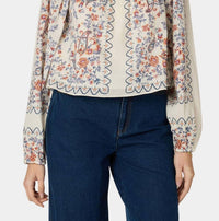 Cleobella Lucille Bouse in la ramos print - women's blouse