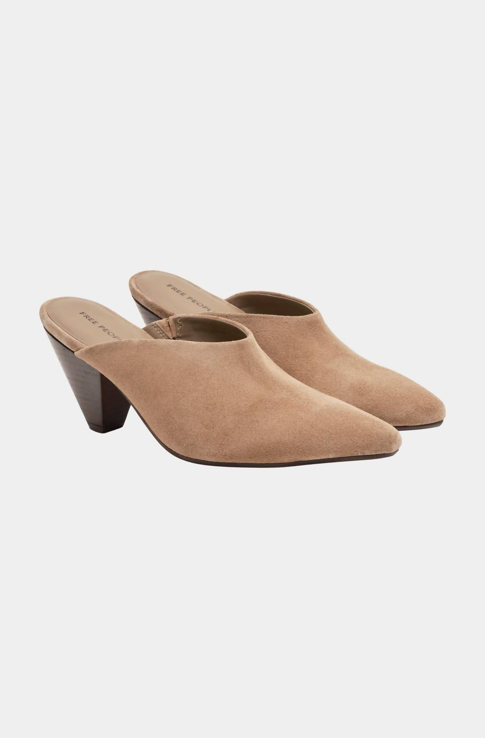 Free People Women's Stellar Saddle Mule in beige - women's shoe - view 4