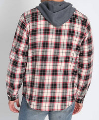 Jachs New York - Flannel Hooded Shirt Jacket