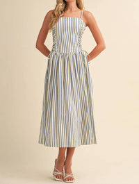Klesis - Tied Detail Midi Dress