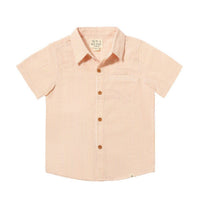 Me & Henry - Boy's Newport Seersucker Stripe Shirt