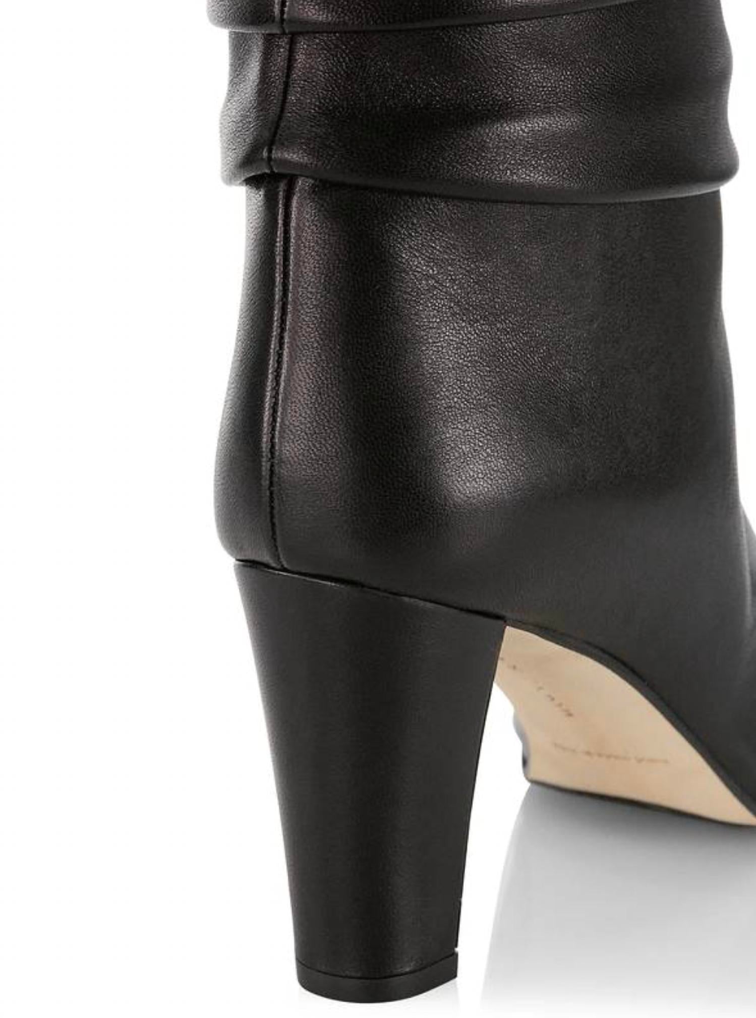 Manolo Blahnik Women's Calasso Boot in black 1 - women's shoe - view 5