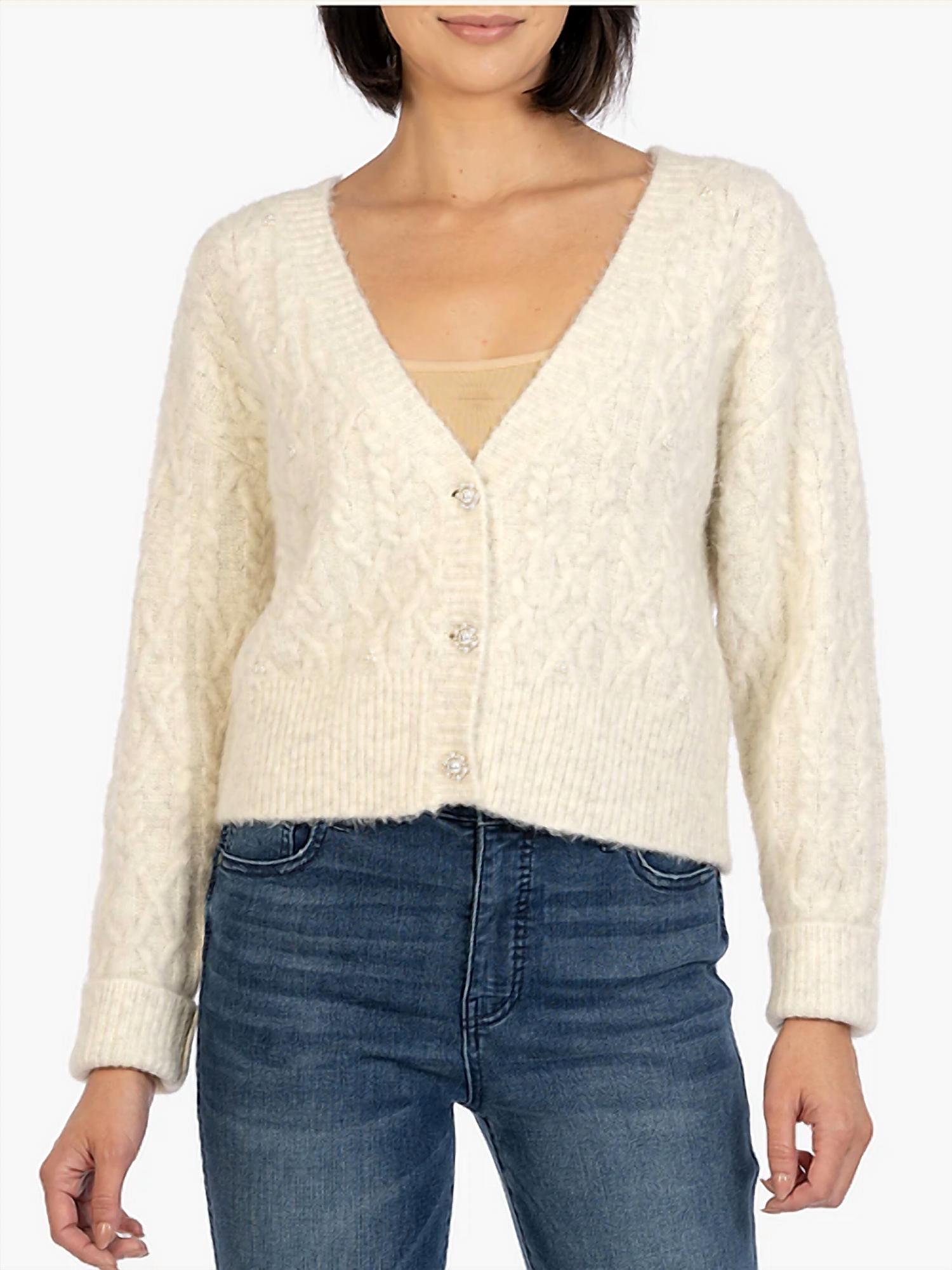 Kut From The Kloth - Petra Crop Cardigan