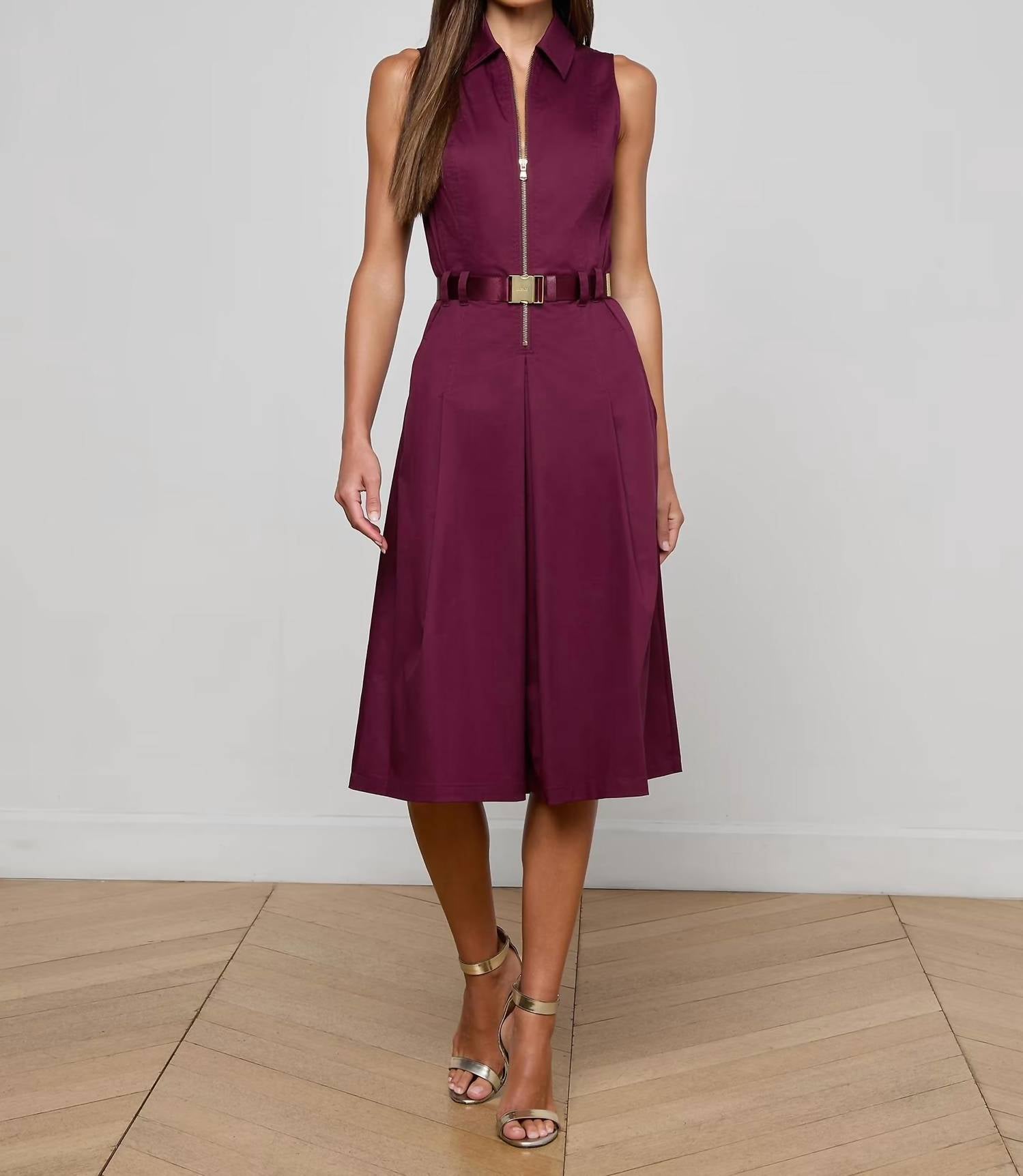 L'Agence - Kylo Poplin Dress