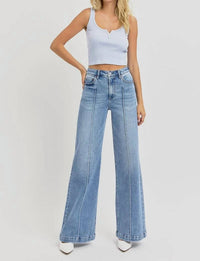 Risen - Chloe Pintuck Detail Jeans